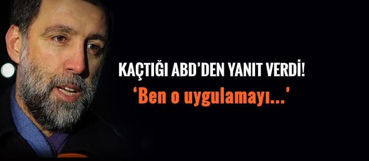 Kaçtığı ABD'den, o iddialara yanıt verdi!