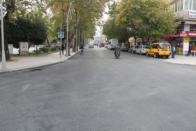 Şehir merkezinin çehresi değişti