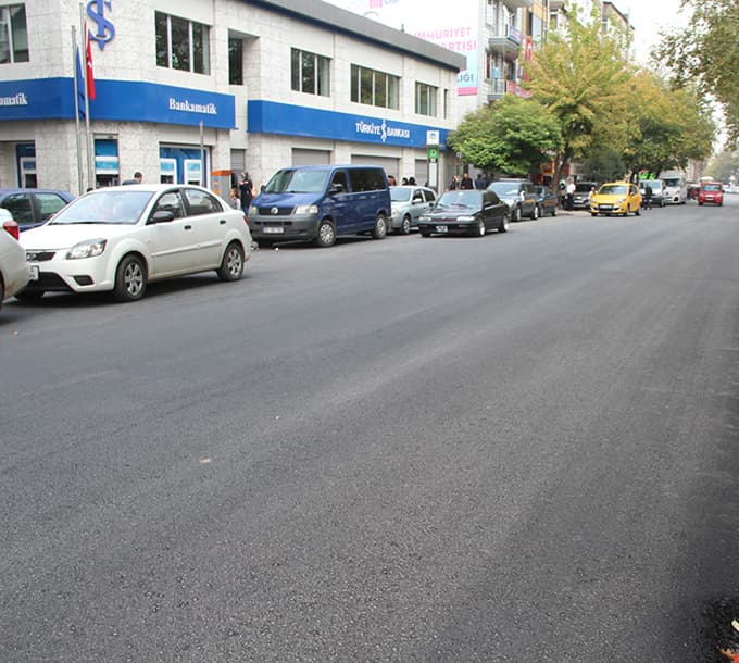 Şehir merkezinin çehresi değişti
