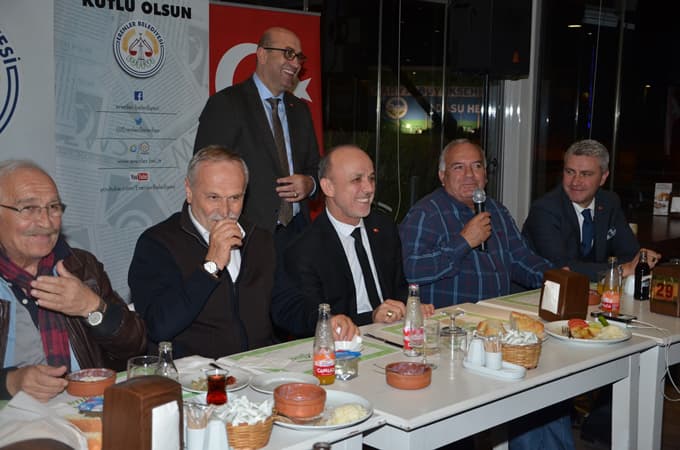 Cavit Öztürk, basın mensuplarıyla buluştu