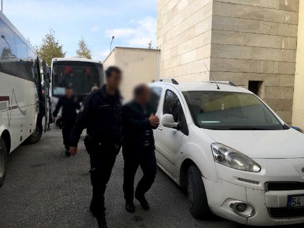 25 kişi adliyeye sevk edildi