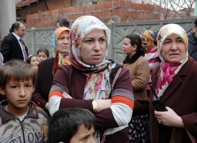 Yanan İnsan Cesedi mi?