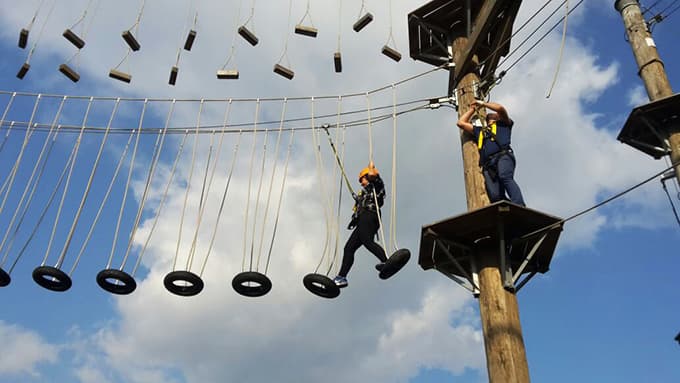 Onlar da Macera Park'a geldi