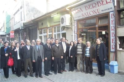 Cem Hatunoğlu, Hendek Esnafıyla Buluştu