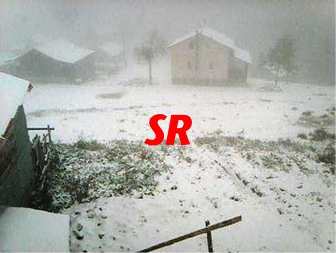 Sakarya'da zirveye ilk kar düştü