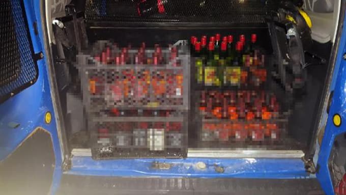 Jandarmadan kaçak içki operasyonu