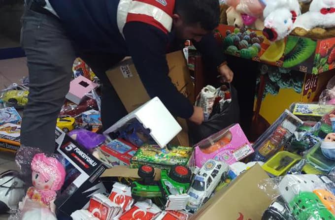 Jandarmadan kaçak içki operasyonu