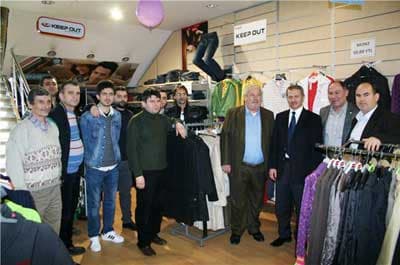 Süleyman Dişli, Çark Caddesi Esnafını Ziyaret Etti