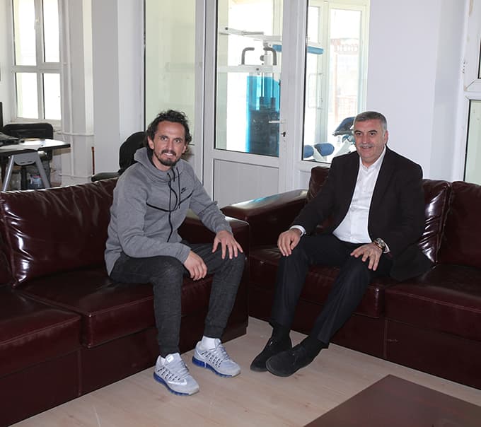 Toçoğlu'ndan Şanlı'ya 'hayırlı olsun' ziyareti