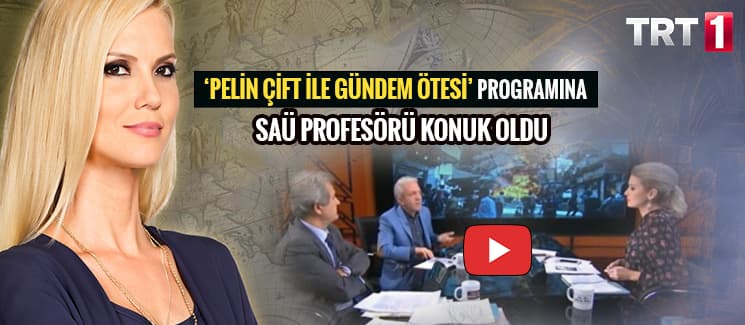 TRT1'in programına, SAÜ profesörü konuk oldu