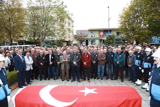 Sapanca eski başkanını ebediyete uğurladı