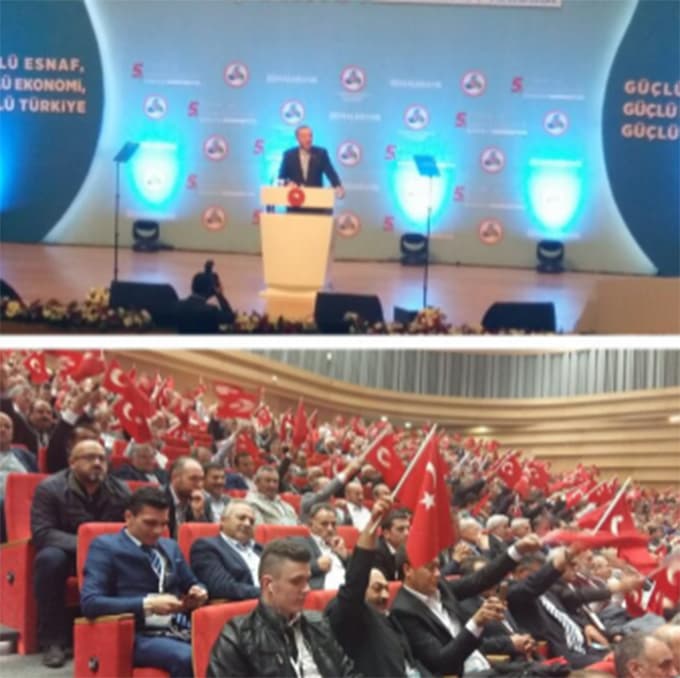 SESOB Ankara'da teşkilat gücünü ortaya koydu
