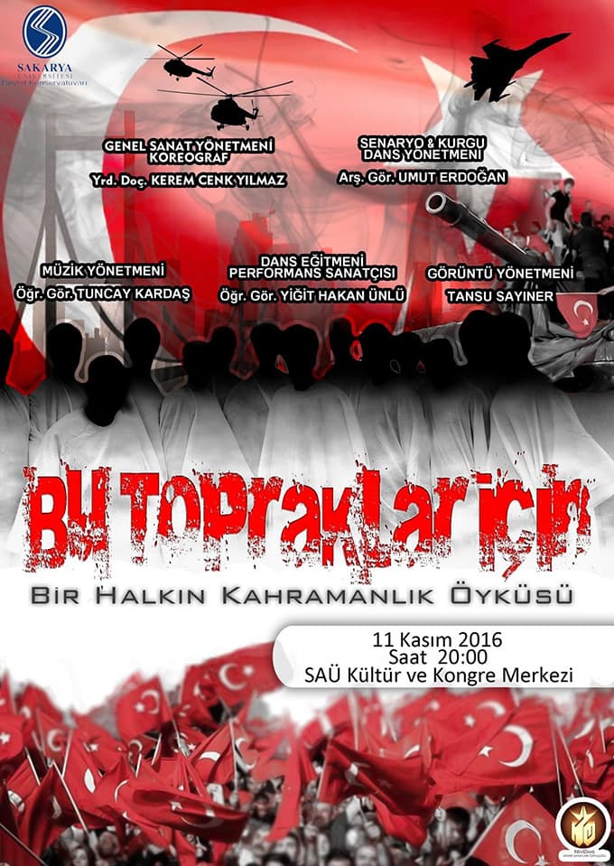 SAÜ, kahramanlık öyküsünü dansla anlatacak