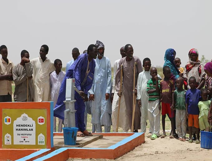Afrika'da "Hendekli Hanımlar Su Kuyusu" açıldı