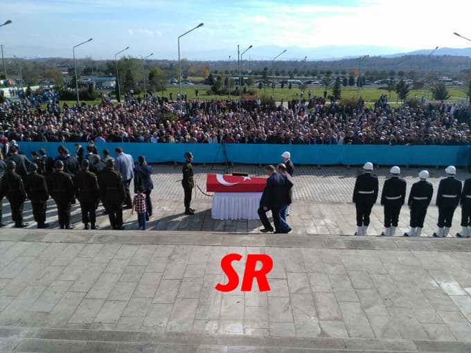 Şehidimiz son kez baba evinden çıktı