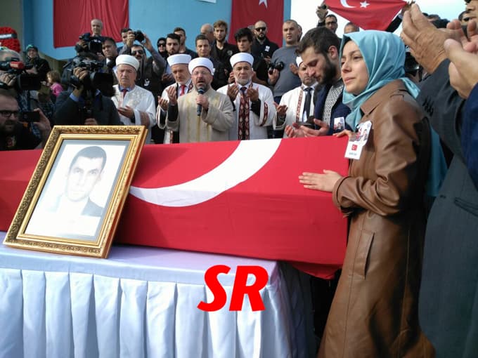 Şehidimiz son kez baba evinden çıktı
