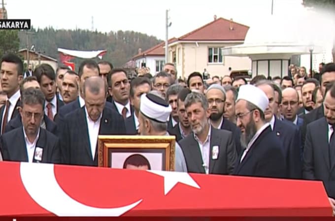 Şehidimiz son kez baba evinden çıktı