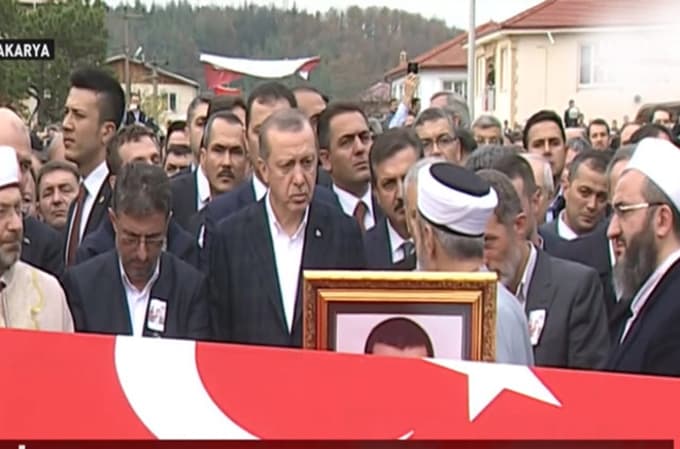 Şehidimiz son kez baba evinden çıktı