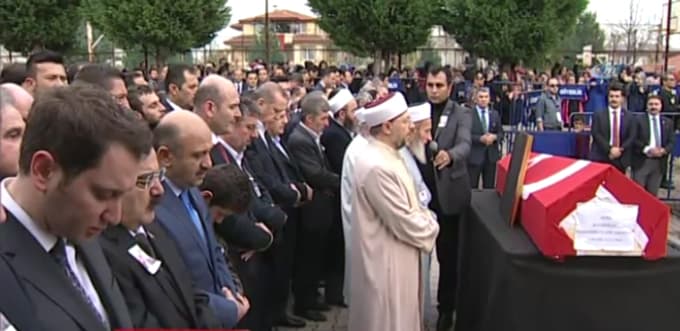 Şehidimiz son kez baba evinden çıktı