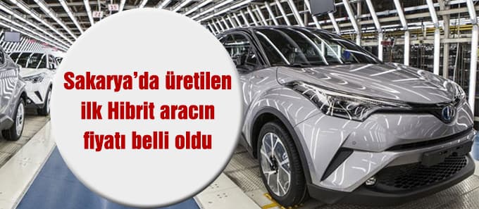 İlk hibrit aracın fiyatı belli oldu