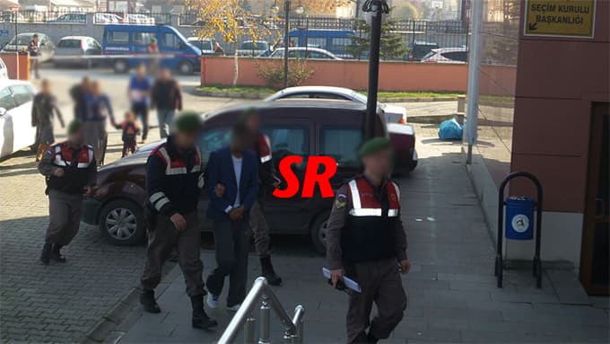 Jandarmanın vurarak durdurduğu suç makinesi, tutuklandı