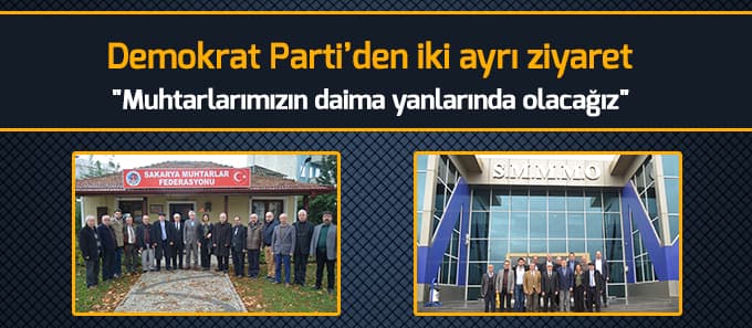 "Muhtarlarımızın daima yanlarında olacağız"