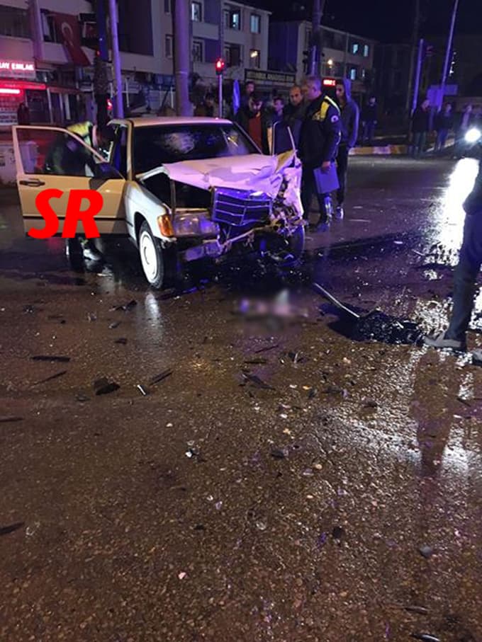 Karasu'da trafik kazası