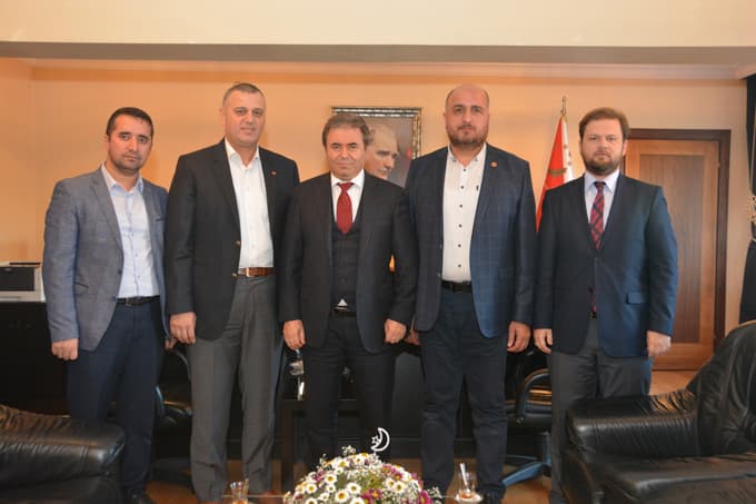 TÜMSİAD, Eyüp Pınarbaşı'nı ziyaret etti
