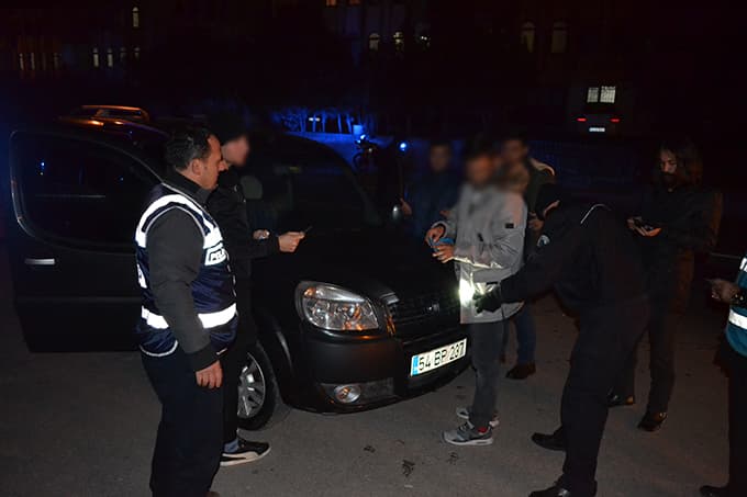 700 polisle asayiş uygulaması