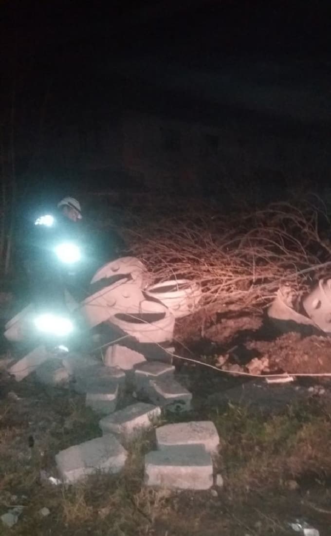 Sorumsuz vatandaş mahalleliyi çileden çıkardı.