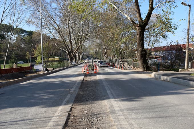 Yenilenen köprü kullanıma açıldı