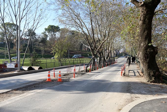Yenilenen köprü kullanıma açıldı