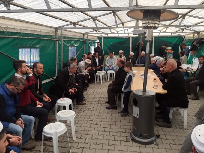 Aşiret liderinden, Safitürk ailesine taziye ziyareti