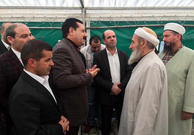 Aşiret liderinden, Safitürk ailesine taziye ziyareti