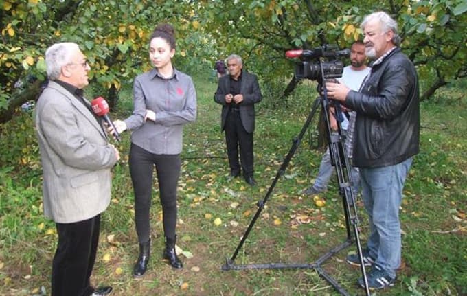 TRT, ''Sarı Elmas'' için Geyve'deydi