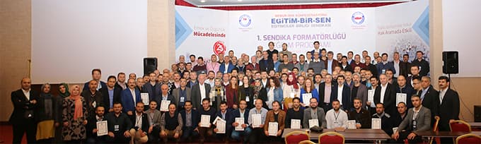 Eğitim-Bir-Sen Formatör Eğitimi sona erdi