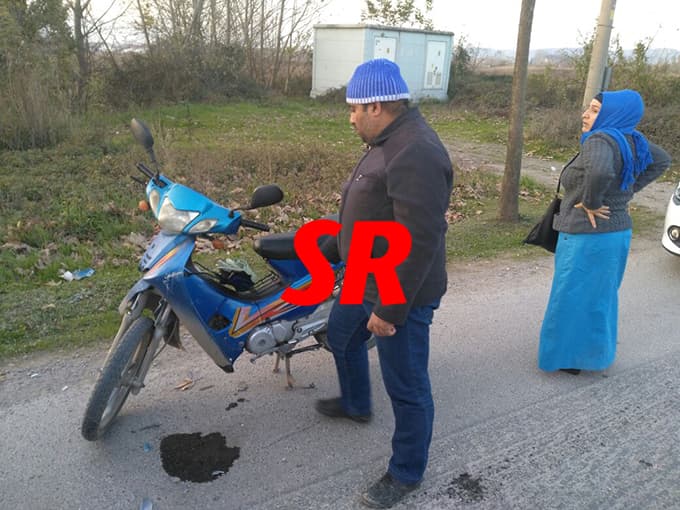 Kaza atlatan çift, minibüs şoförüyle böyle tartıştı