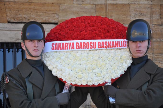 Sakarya Barosu'ndan, Anıtkabir ziyareti