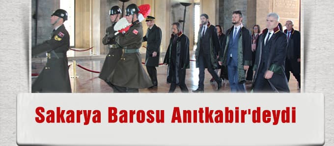 Sakarya Barosu'ndan, Anıtkabir ziyareti