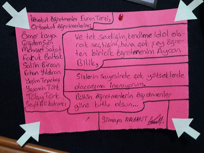 ''Uçmayı öğrettiniz, kelebek oldum''