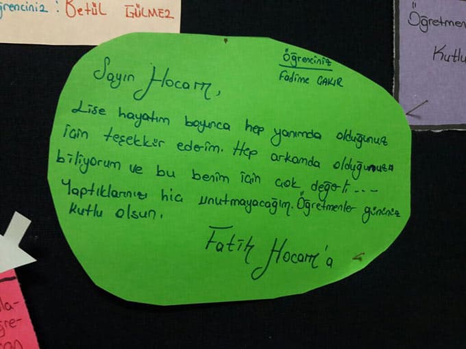 ''Uçmayı öğrettiniz, kelebek oldum''