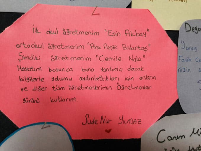 ''Uçmayı öğrettiniz, kelebek oldum''