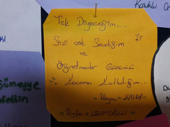 ''Uçmayı öğrettiniz, kelebek oldum''