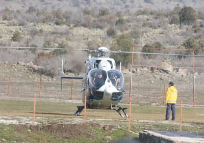 Bolu'da Düşen Helikopterin Enkazına Ulaşıldı