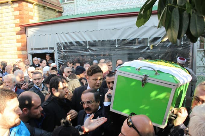 Gazeteci Hayri Yortanlı, son yolculuğuna uğurlandı