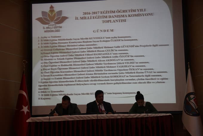  İl Milli Eğitim Danışma Kurulu toplantısı gerçekleşti