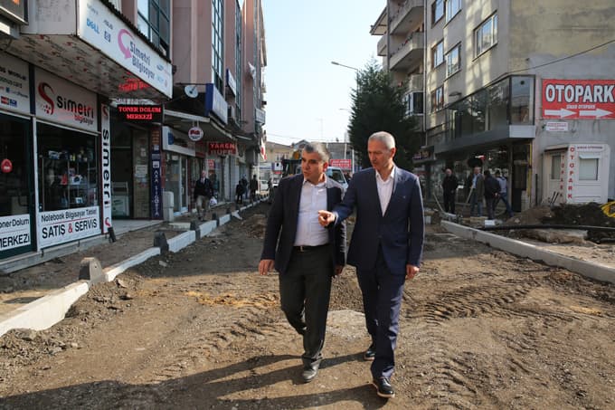 Eski Reji Sokağı'ndaki çalışmalarda son durum