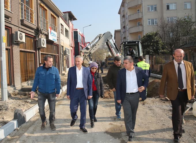 Eski Reji Sokağı'ndaki çalışmalarda son durum
