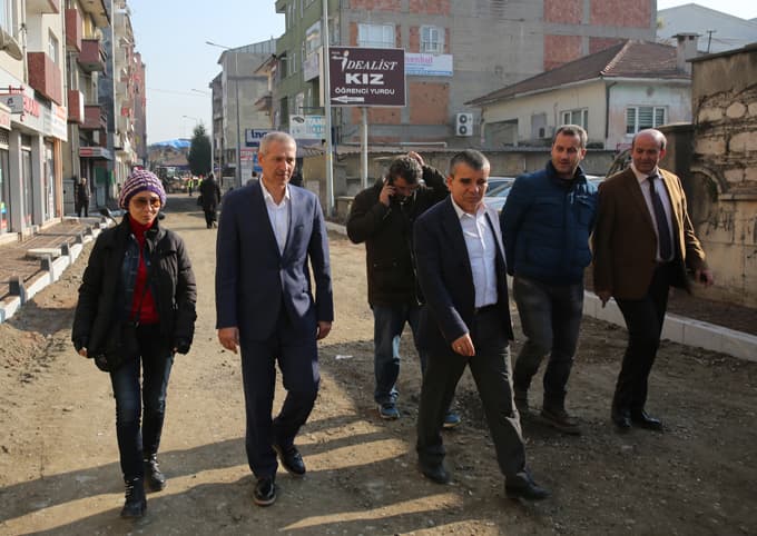 Eski Reji Sokağı'ndaki çalışmalarda son durum