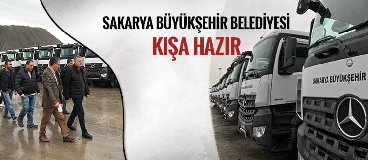 Büyükşehir, kışa hazır